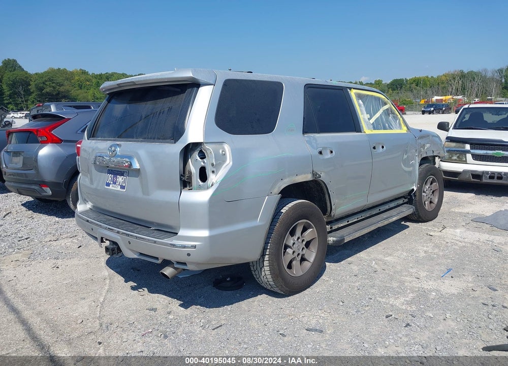 2012 TOYOTA 4RUNNER SR5 VIN: JTEBU5JRXC5090252