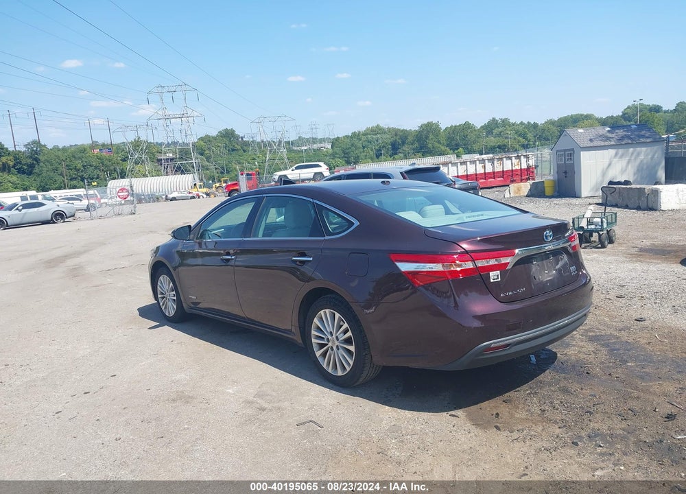 2013 TOYOTA AVALON HYBRID XLE TOURING VIN: 4T1BD1EB5DU016735