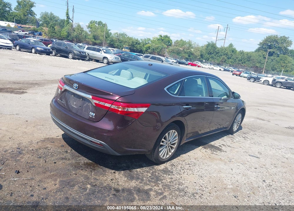 2013 TOYOTA AVALON HYBRID XLE TOURING VIN: 4T1BD1EB5DU016735