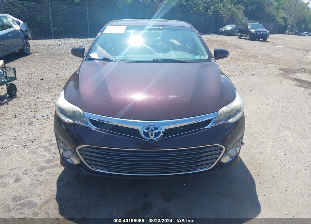 2013 TOYOTA AVALON HYBRID XLE TOURING VIN: 4T1BD1EB5DU016735