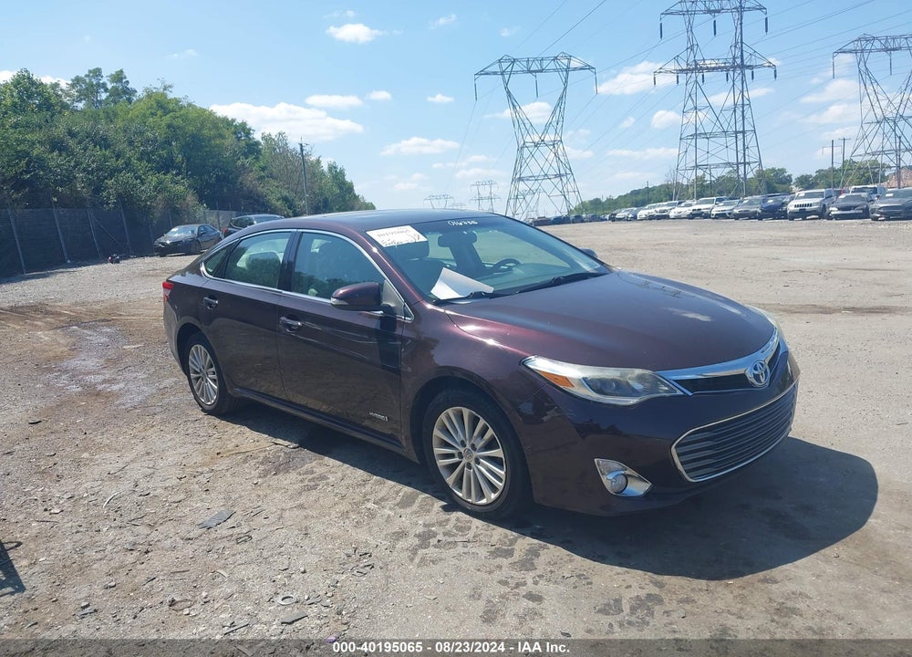2013 TOYOTA AVALON HYBRID XLE TOURING VIN: 4T1BD1EB5DU016735