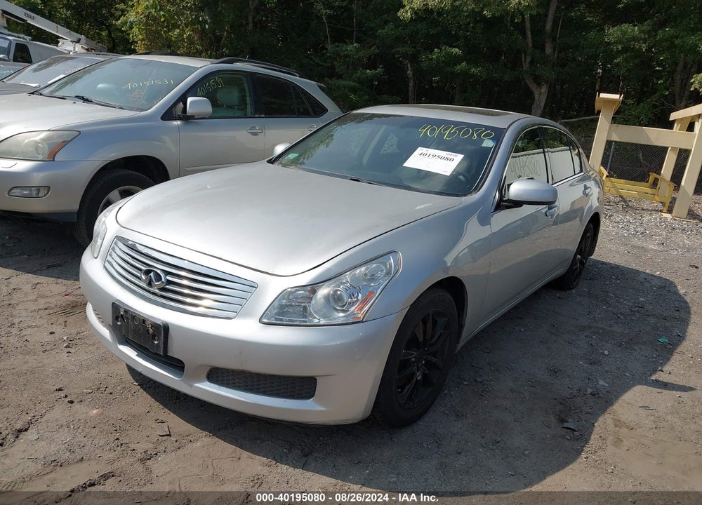 2008 INFINITI G35X VIN: JNKBV61F88M256163