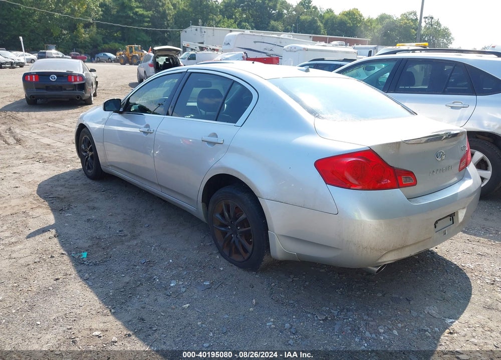 2008 INFINITI G35X VIN: JNKBV61F88M256163