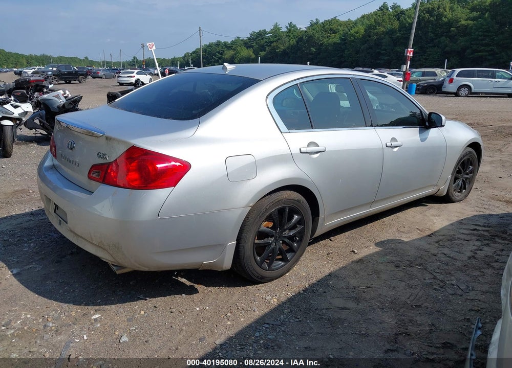 2008 INFINITI G35X VIN: JNKBV61F88M256163