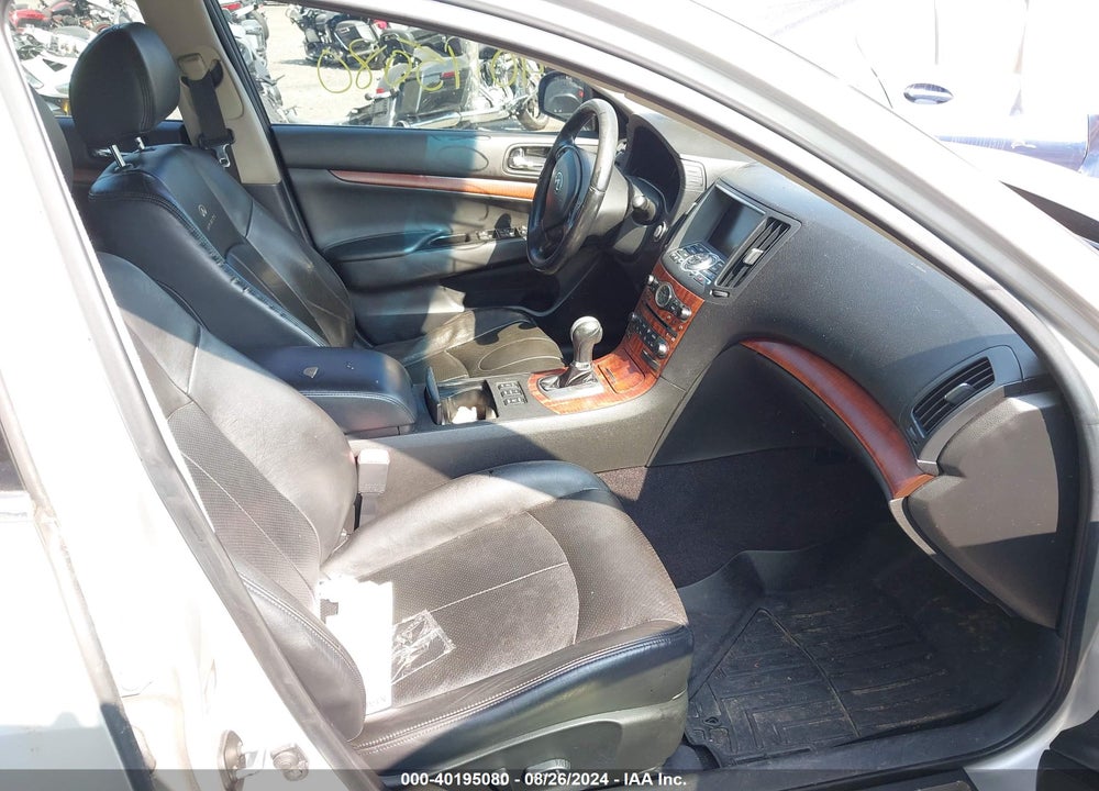 2008 INFINITI G35X VIN: JNKBV61F88M256163