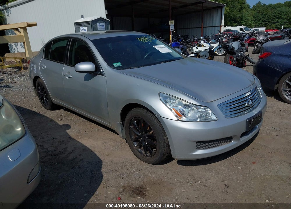 2008 INFINITI G35X VIN: JNKBV61F88M256163