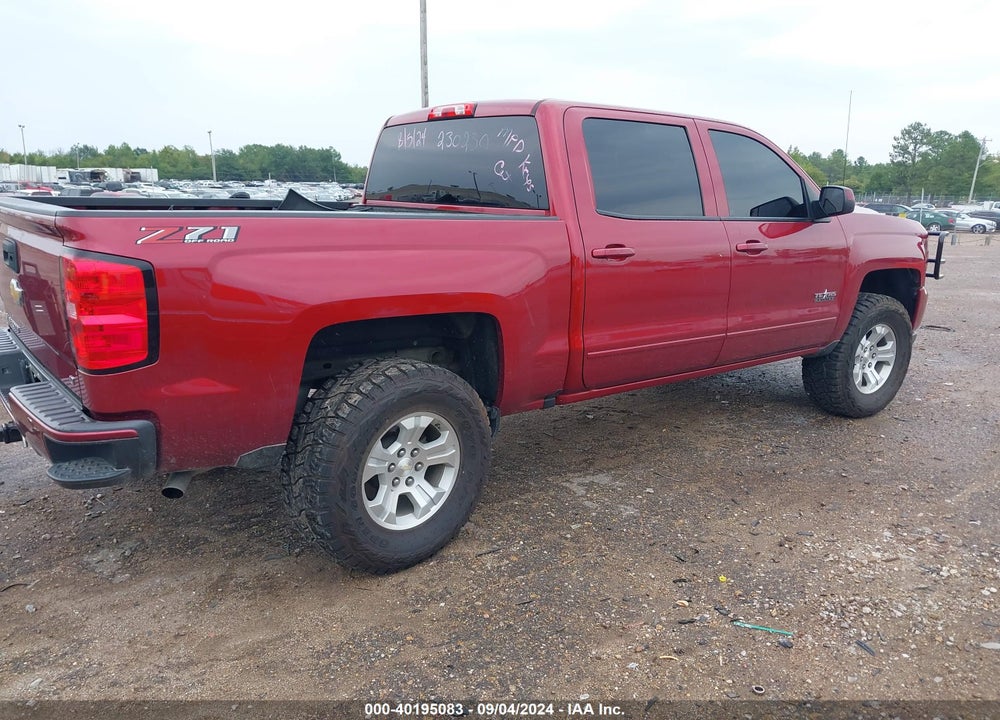 2018 CHEVROLET SILVERADO 1500 2LT VIN: 3GCUKREC9JG230250