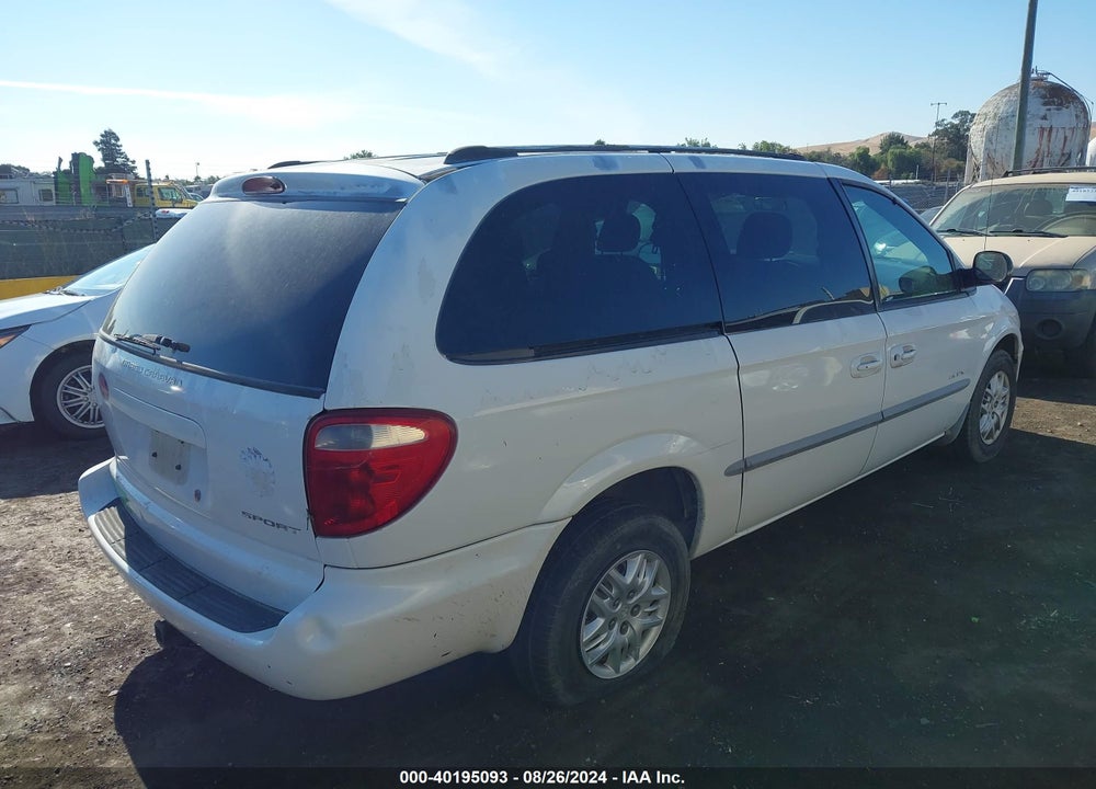 2001 DODGE GRAND CARAVAN SPORT VIN: 2B4GP44311R365622