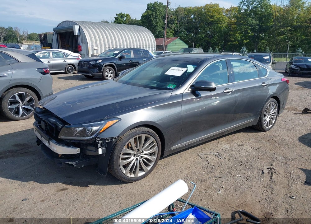 2018 GENESIS G80 5.0 ULTIMATE VIN: KMHGN4JF9JU248067