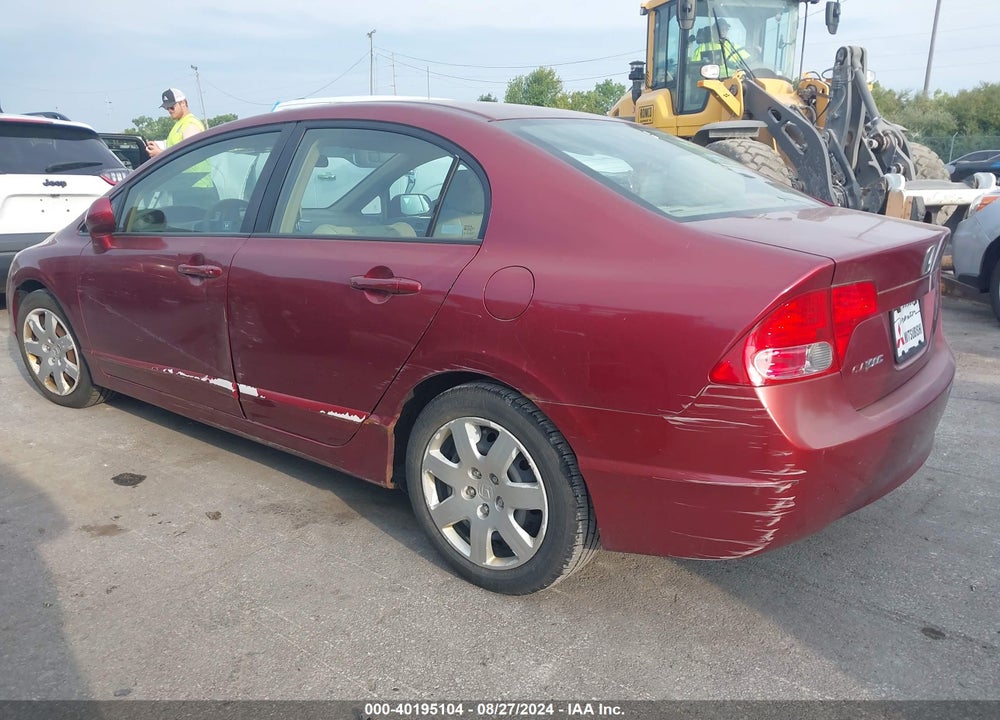 2007 HONDA CIVIC LX VIN: 1HGFA16557L106177