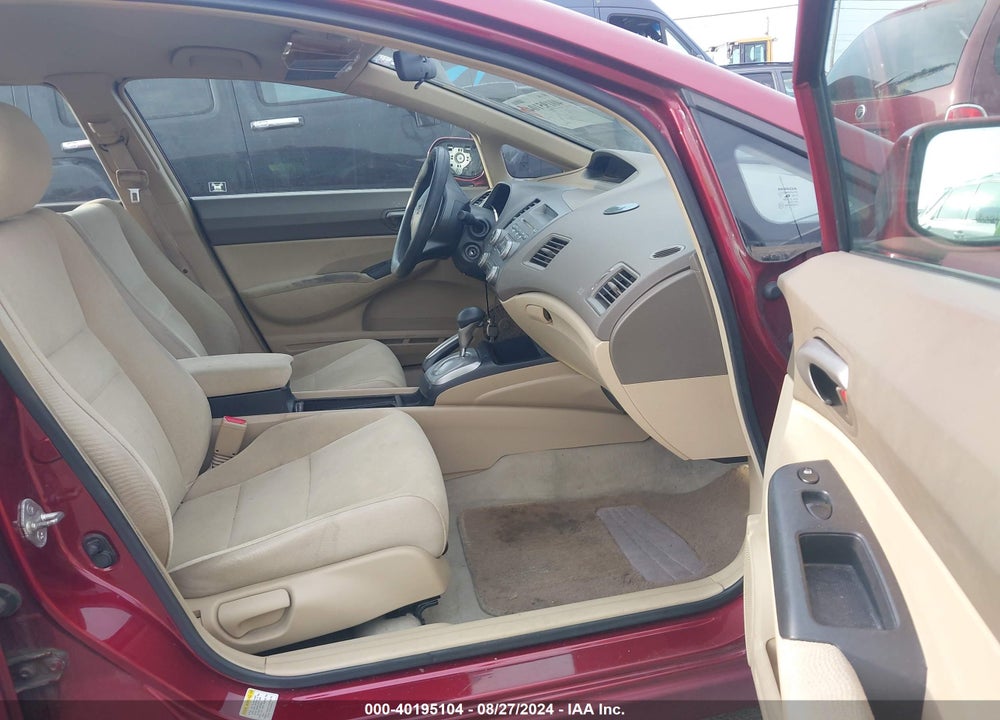 2007 HONDA CIVIC LX VIN: 1HGFA16557L106177