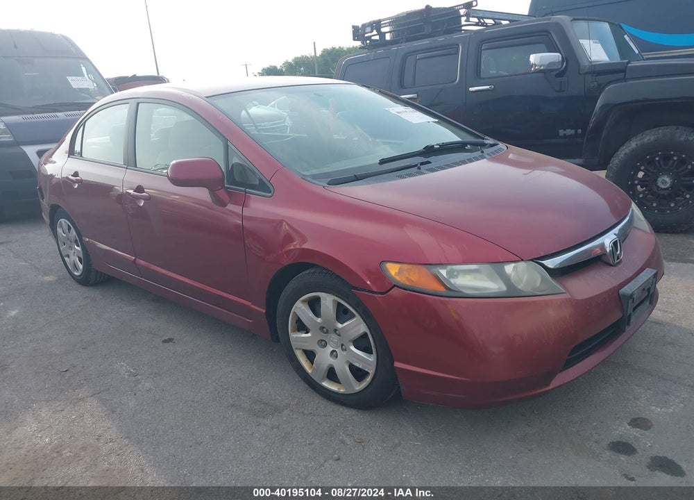 2007 HONDA CIVIC LX VIN: 1HGFA16557L106177