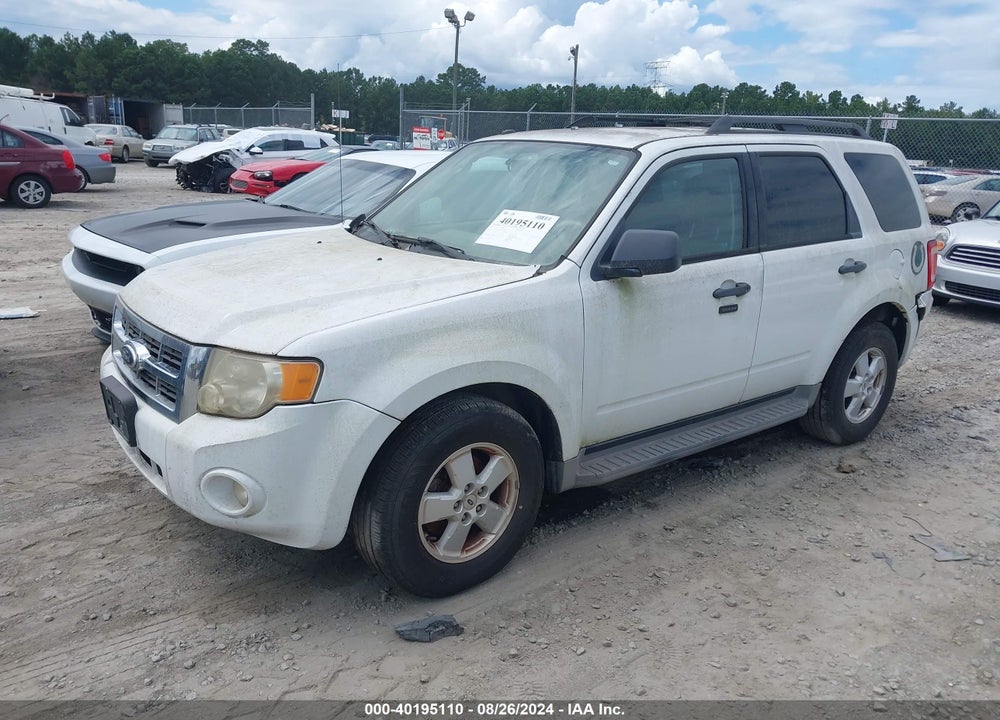 2010 FORD ESCAPE XLT VIN: 1FMCU9DG2AKC35160