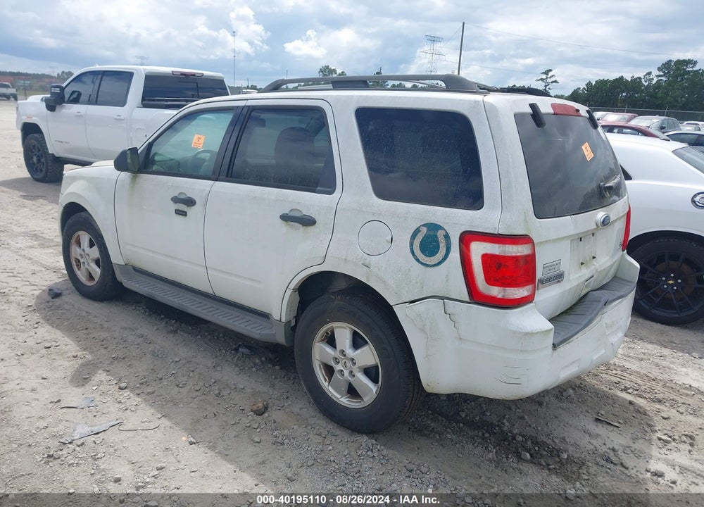 2010 FORD ESCAPE XLT VIN: 1FMCU9DG2AKC35160