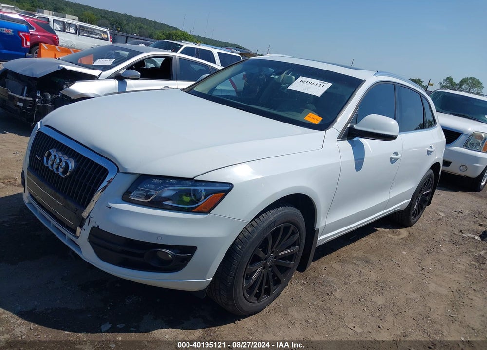 2012 AUDI Q5 2.0T PREMIUM VIN: WA1LFAFP7CA068004