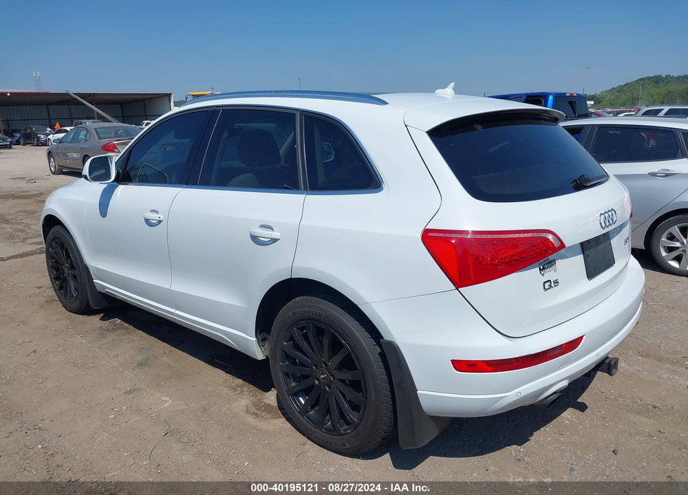 2012 AUDI Q5 2.0T PREMIUM VIN: WA1LFAFP7CA068004