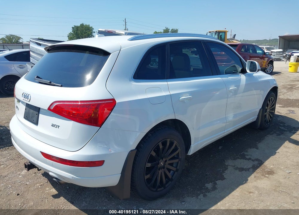 2012 AUDI Q5 2.0T PREMIUM VIN: WA1LFAFP7CA068004