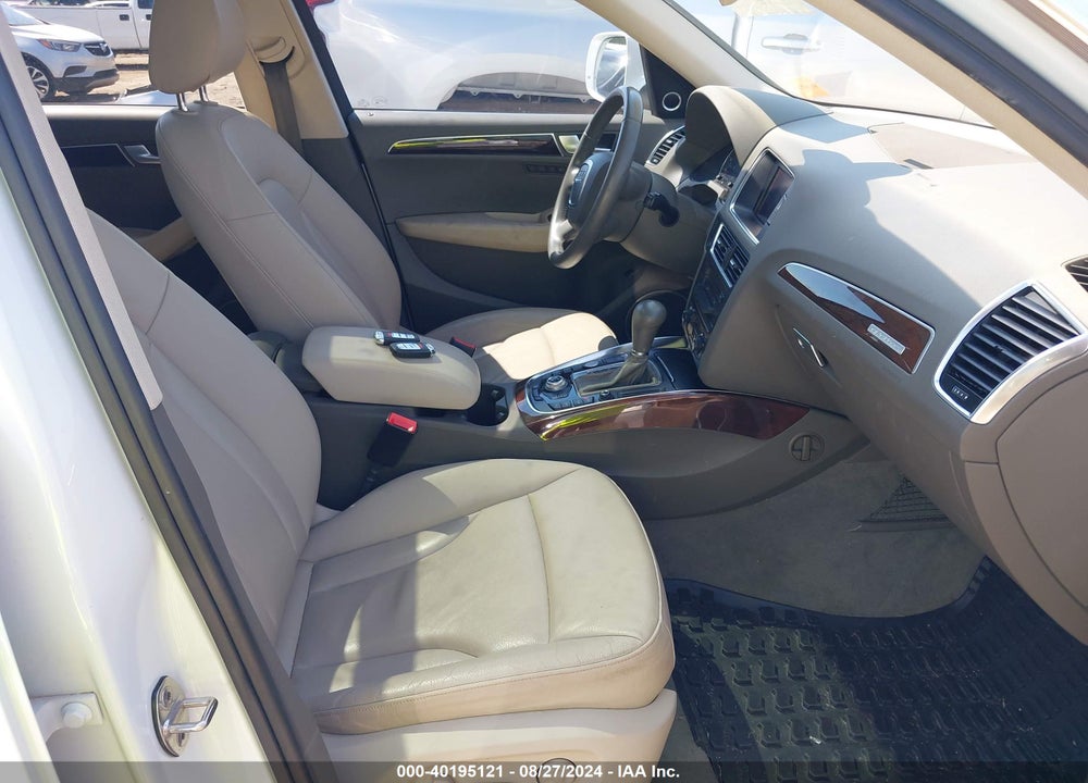 2012 AUDI Q5 2.0T PREMIUM VIN: WA1LFAFP7CA068004