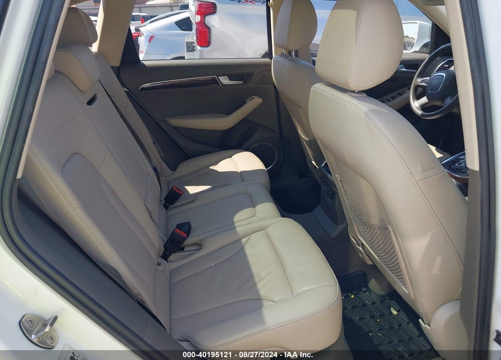 2012 AUDI Q5 2.0T PREMIUM VIN: WA1LFAFP7CA068004