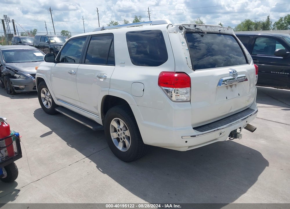 2010 TOYOTA 4RUNNER SR5 V6 VIN: JTEZU5JR3A5004338
