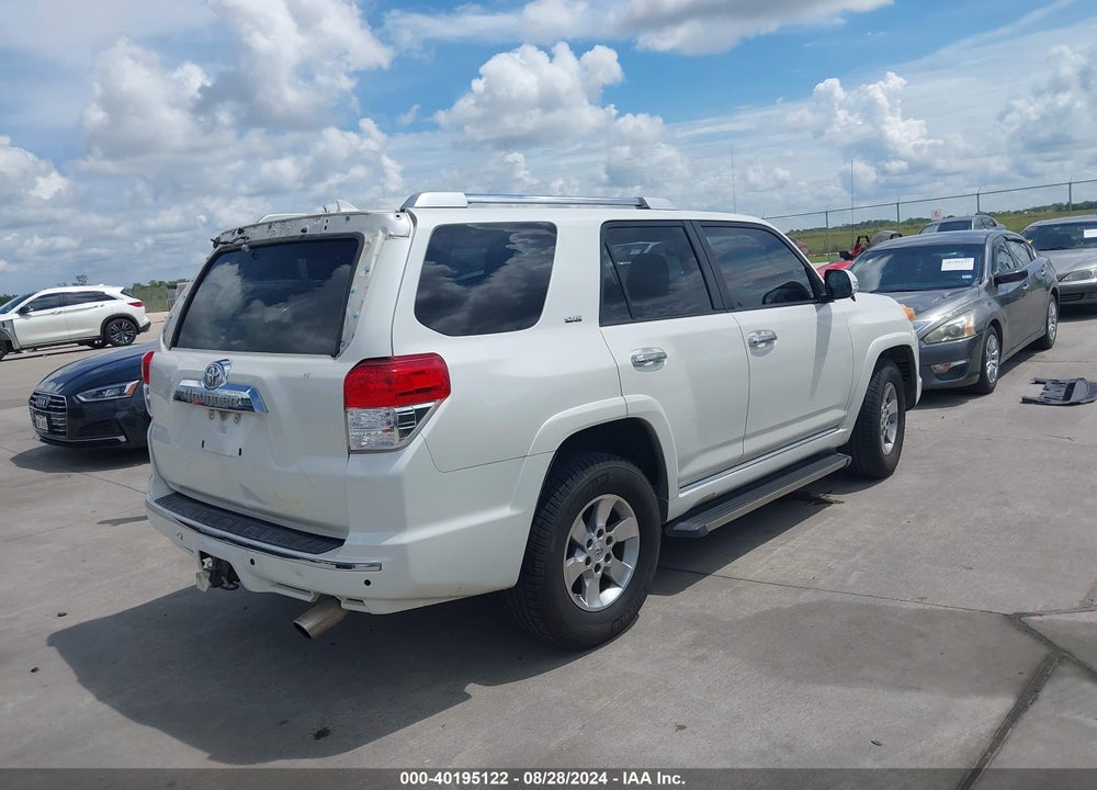 2010 TOYOTA 4RUNNER SR5 V6 VIN: JTEZU5JR3A5004338
