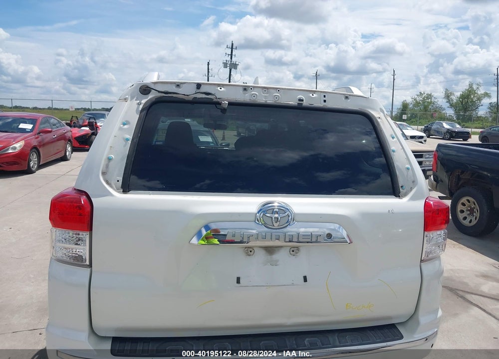 2010 TOYOTA 4RUNNER SR5 V6 VIN: JTEZU5JR3A5004338