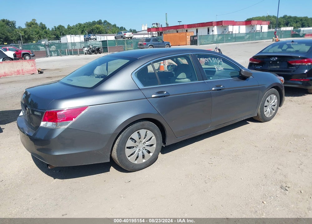 2009 HONDA ACCORD 2.4 LX VIN: 1HGCP26339A119255