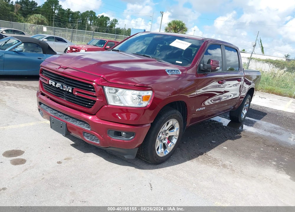 2019 RAM 1500 BIG HORN/LONE STAR 4X2 5'7 BOX VIN: 1C6RREFTXKN785944
