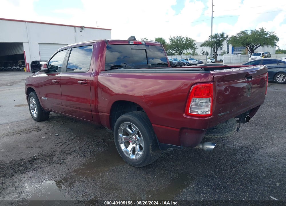 2019 RAM 1500 BIG HORN/LONE STAR 4X2 5'7 BOX VIN: 1C6RREFTXKN785944