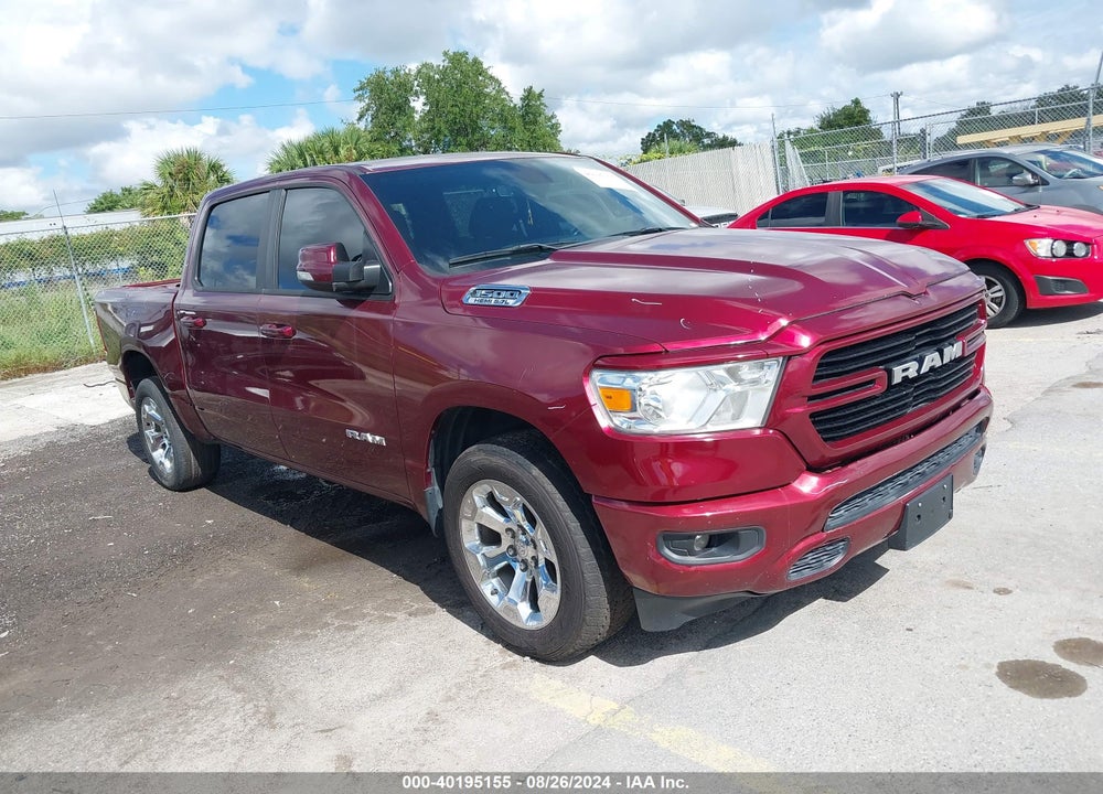 2019 RAM 1500 BIG HORN/LONE STAR 4X2 5'7 BOX VIN: 1C6RREFTXKN785944