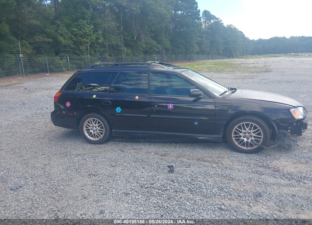 2000 SUBARU LEGACY GT VIN: 4S3BH6453Y6306032