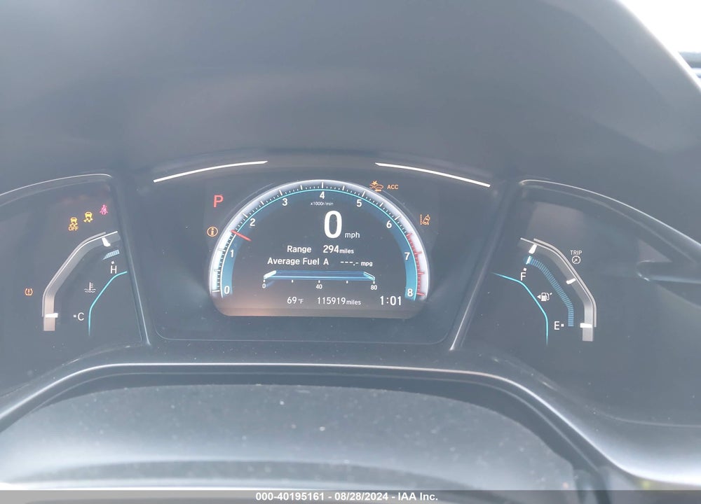 2019 HONDA CIVIC EX VIN: SHHFK7H64KU404623