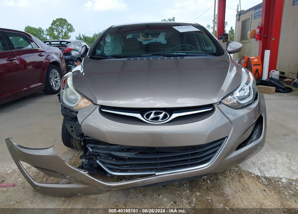 2016 HYUNDAI ELANTRA SE VIN: 5NPDH4AE7GH705905