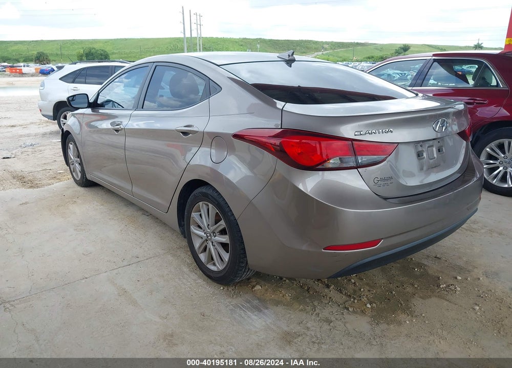 2016 HYUNDAI ELANTRA SE VIN: 5NPDH4AE7GH705905