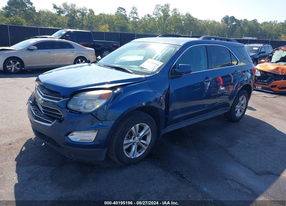 2016 CHEVROLET EQUINOX LT VIN: 2GNALCEK8G6129023