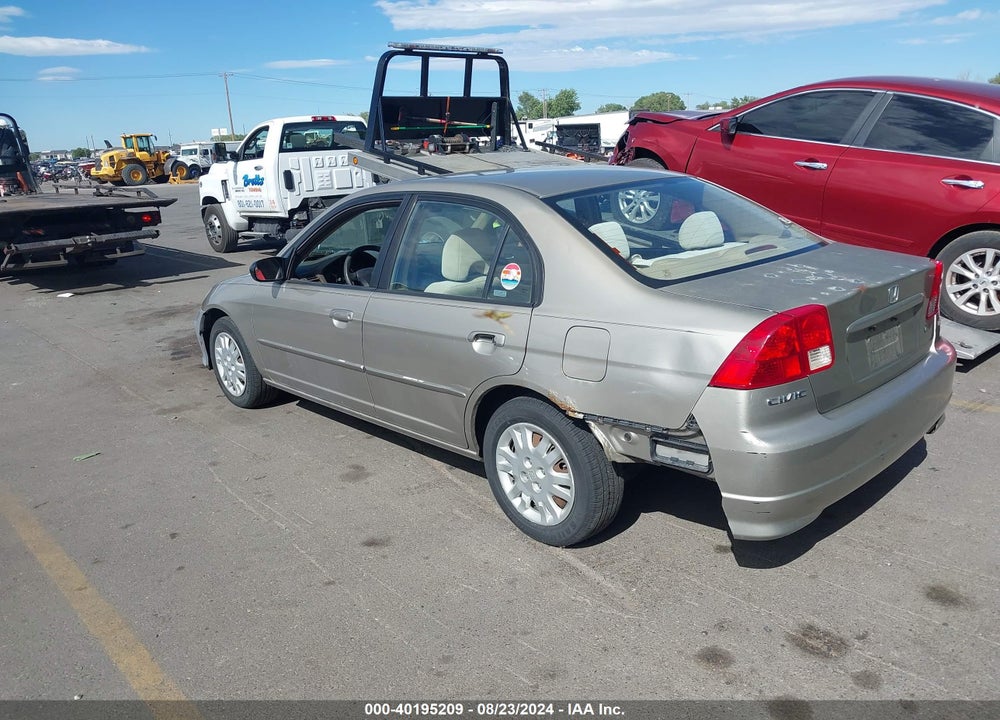 2004 HONDA CIVIC LX VIN: 2HGES16584H511404