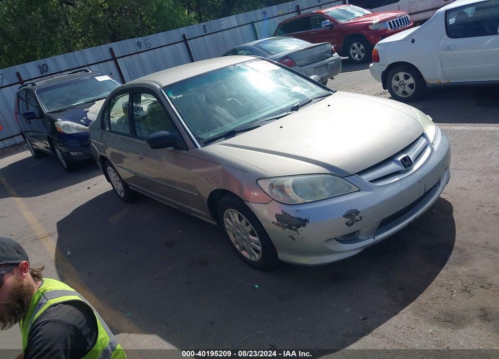 2004 HONDA CIVIC LX VIN: 2HGES16584H511404