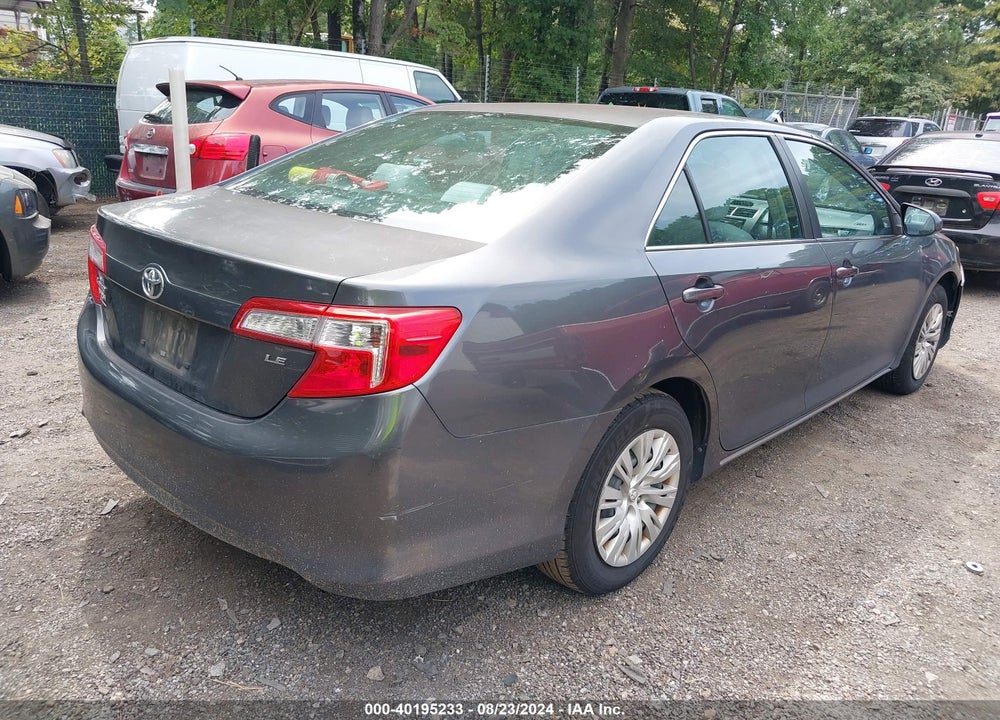 2012 TOYOTA CAMRY LE VIN: 4T4BF1FK0CR201255
