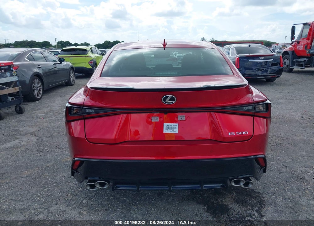 2023 LEXUS IS 500 F SPORT PERFORMANCE PREMIUM VIN: JTHAP1D24P5004906