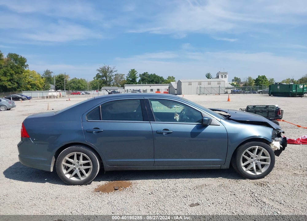 2012 FORD FUSION SEL VIN: 3FAHP0JGXCR157250