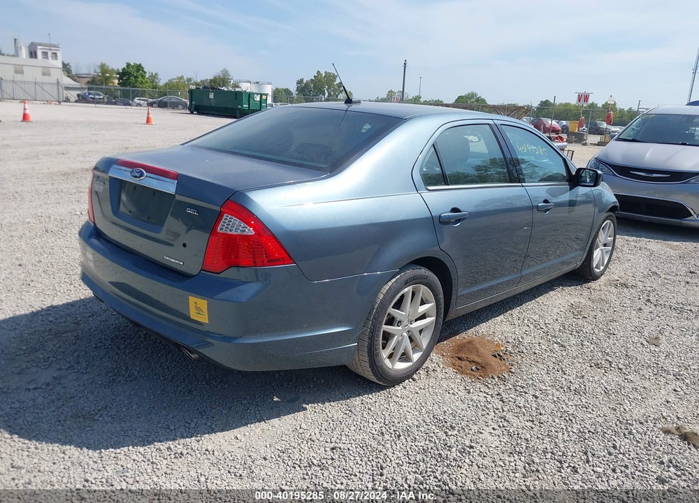 2012 FORD FUSION SEL VIN: 3FAHP0JGXCR157250