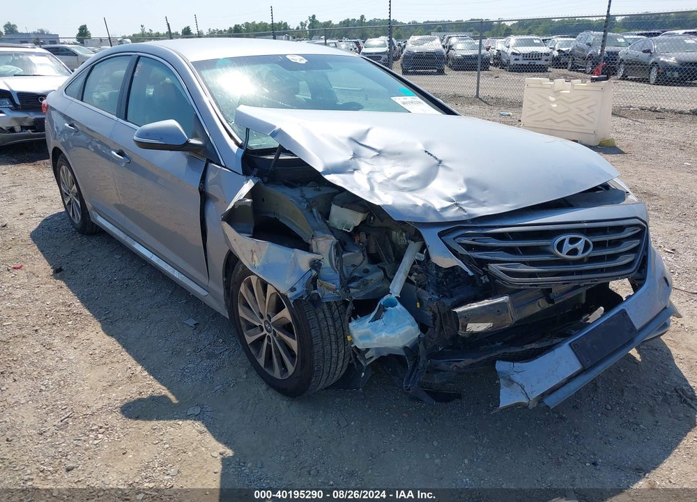 2017 HYUNDAI SONATA SPORT VIN: 5NPE34AF0HH547582