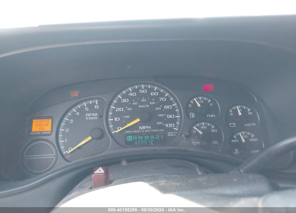 2000 CHEVROLET SILVERADO 1500 LS VIN: 1GCEC19T6YE369377