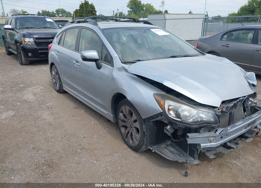 2016 SUBARU IMPREZA 2.0I SPORT PREMIUM VIN: JF1GPAS61GH306403