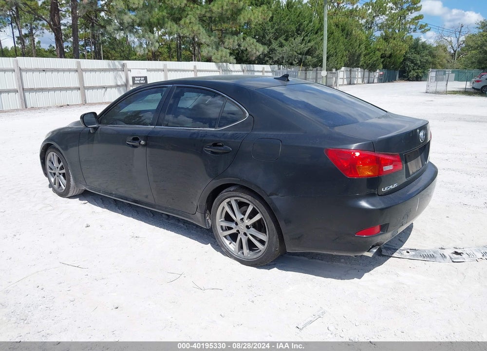 2008 LEXUS IS 250 VIN: JTHBK262782063943