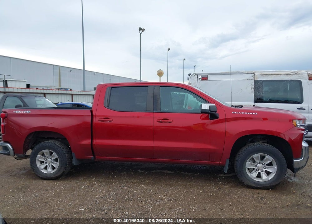 2021 CHEVROLET SILVERADO 1500 4WD SHORT BED LT VIN: 1GCUYDED9MZ244437