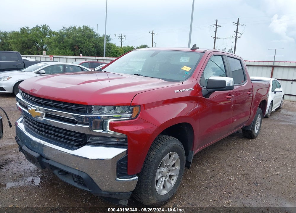 2021 CHEVROLET SILVERADO 1500 4WD SHORT BED LT VIN: 1GCUYDED9MZ244437