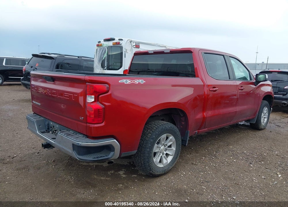 2021 CHEVROLET SILVERADO 1500 4WD SHORT BED LT VIN: 1GCUYDED9MZ244437