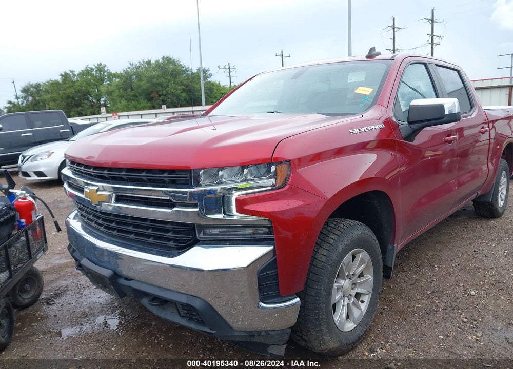 2021 CHEVROLET SILVERADO 1500 4WD SHORT BED LT VIN: 1GCUYDED9MZ244437