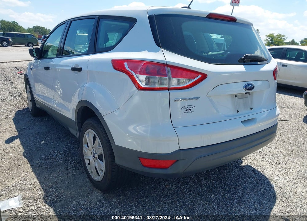 2014 FORD ESCAPE S VIN: 1FMCU0F72EUD09972